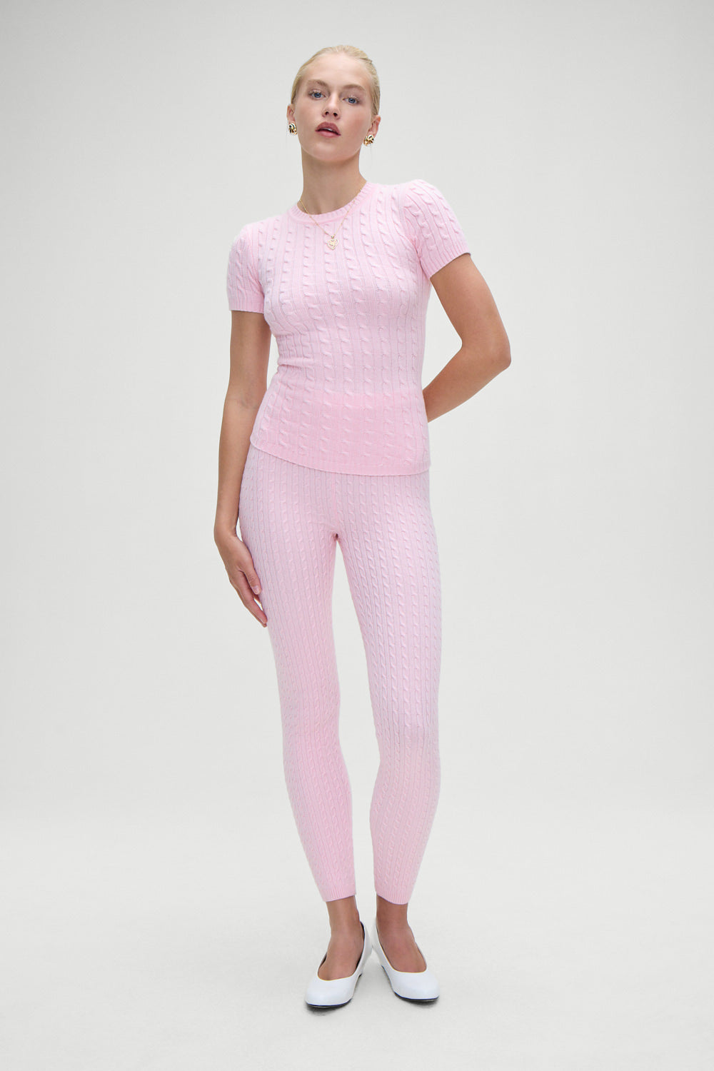 Frankiesbikinis-BodinCableKnitLegging-CozyPink-Front