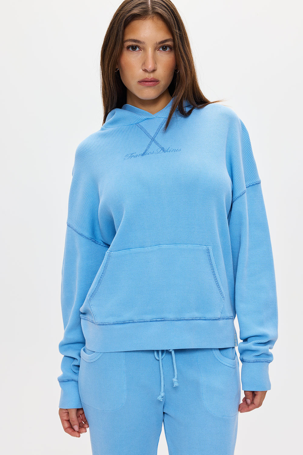 Frankiesbikinis-HavenHoodie-LullabySky-Front-2
