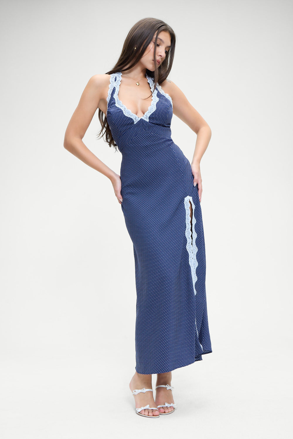 Frankiesbikinis-MadeleineDress-DottyPrint-Front2
