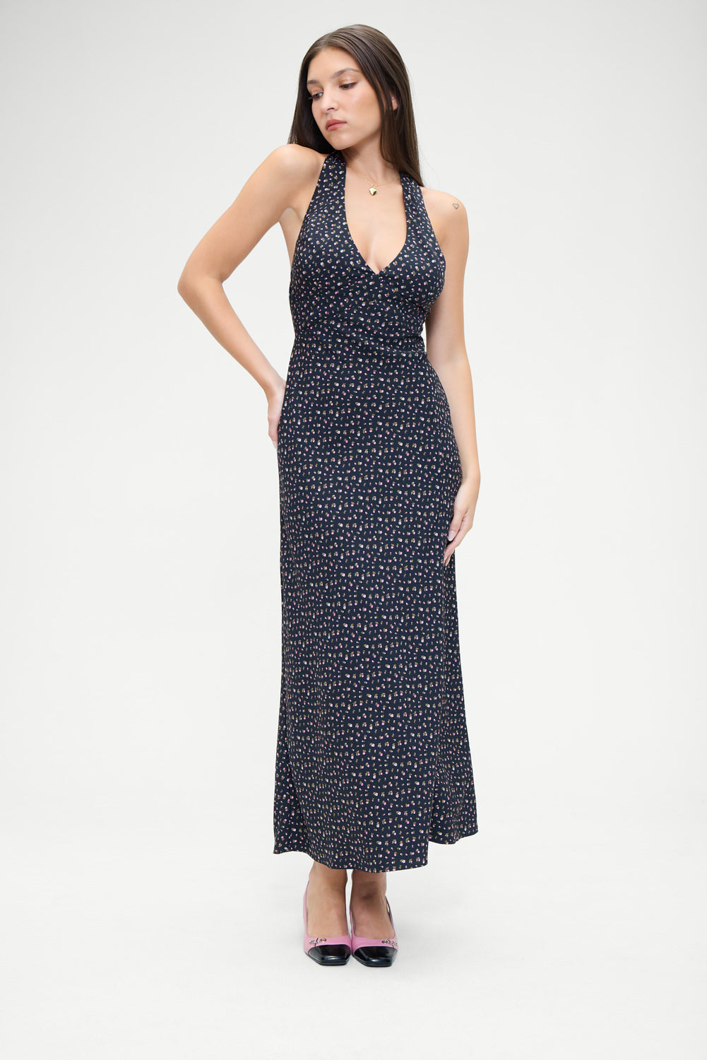 Frankiesbikinis-MadeleineDress-MidnightFlower-Front3