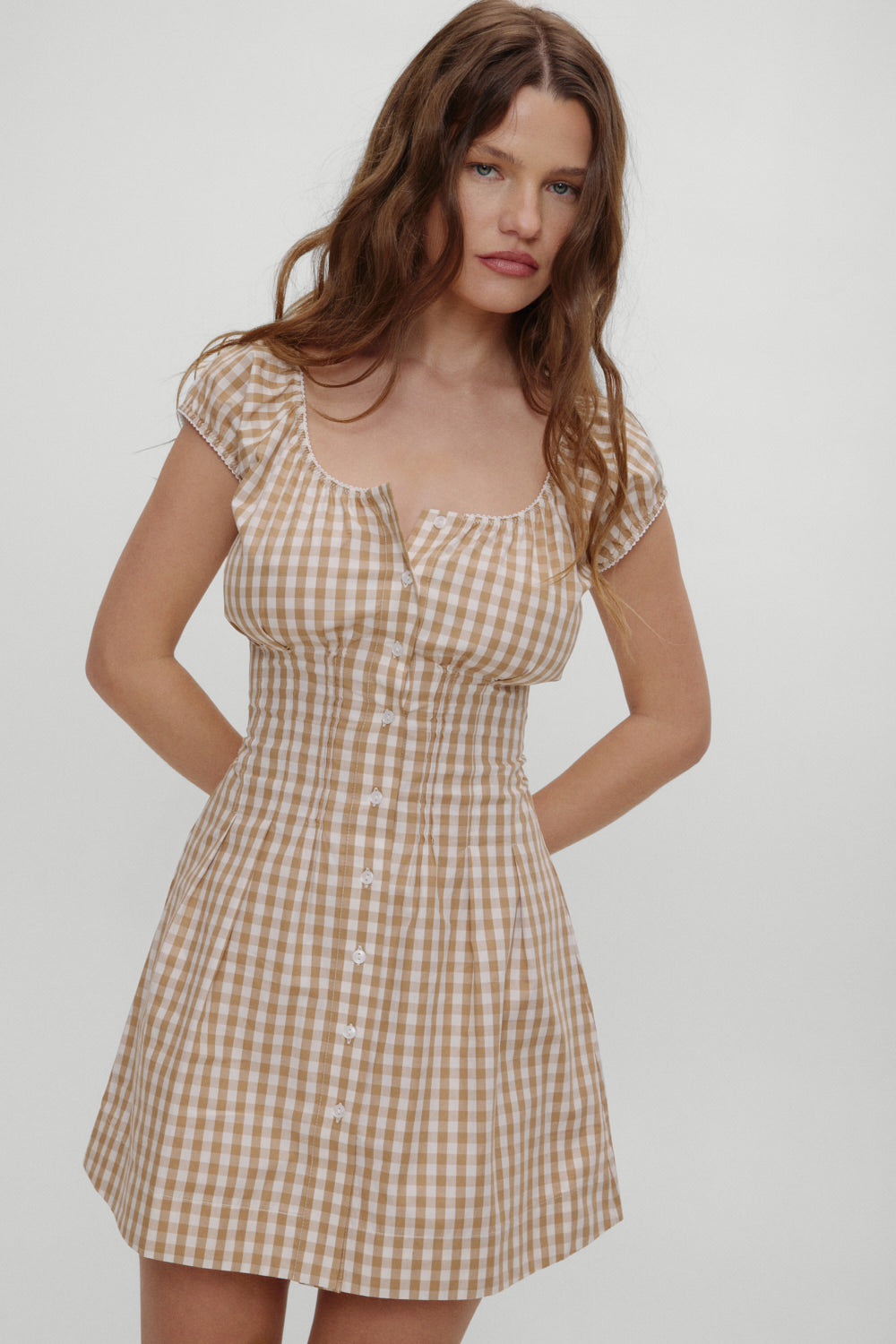 Frankiesbikinis-MustangDress-RodeoGingham-Front3
