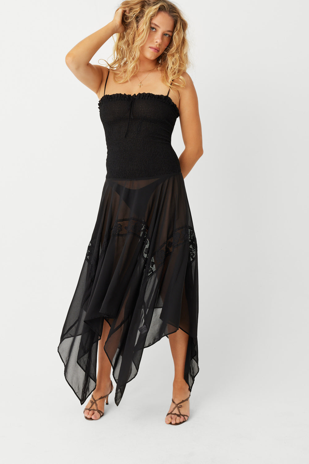 Frankiesbikinis-NightPrincessDress-Black-Front
